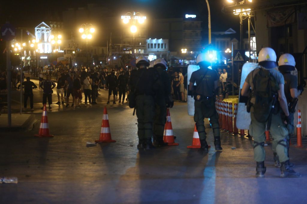 Μυτιλήνη: Συλλήψεις για τα επεισόδια της Πέμπτης