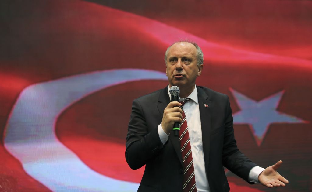 Ο Μουχαρέμ Ιντσέ επελέγη από το CHP για αντίπαλος του Ερντογάν