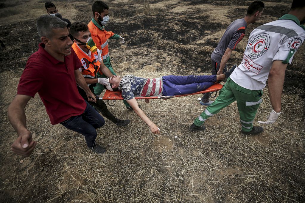 Εξι Παλαιστίνιοι νεκροί από έκρηξη στη Γάζα