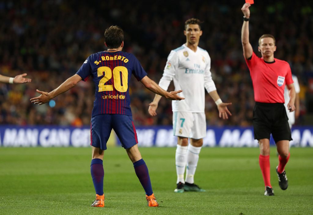 Μπαρτσελόνα: «Καμπάνα» τεσσάρων αγωνιστικών στον Σέρζι Ρομπέρτο