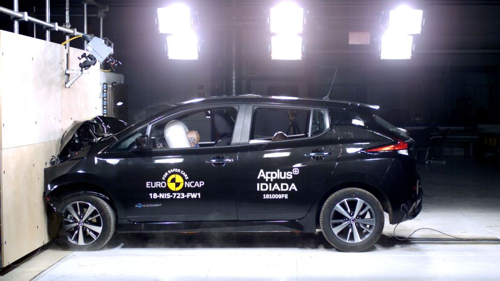 EuroNCAP: Πέντε αστέρια στην ασφάλεια για το Nissan Leaf