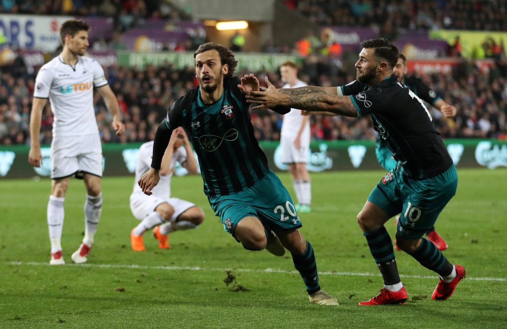 Ο Γκαμπιαντίνι κράτησε τη Σαουθάμπτον στην Πρέμιερ Λιγκ