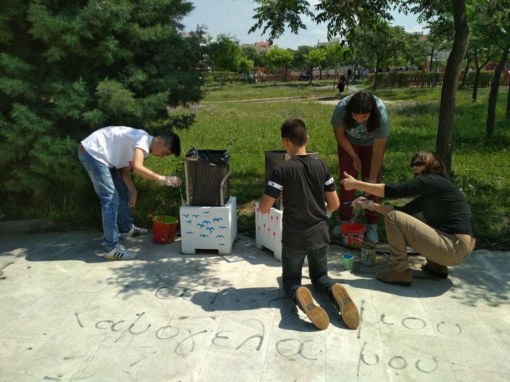 Μαθητές μεταμόρφωσαν το εγκαταλελειμμένο πάρκο της γειτονιάς τους