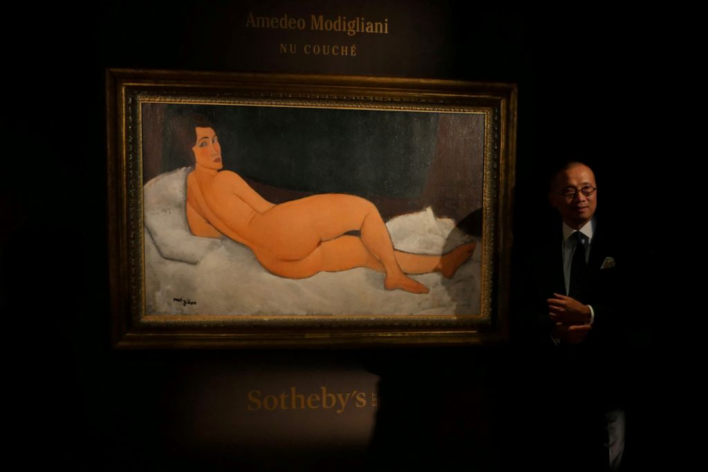 Ενα «Ξαπλωμένο γυμνό» του Μοντιλιάνι πωλήθηκε 157,2 εκατ. δολάρια