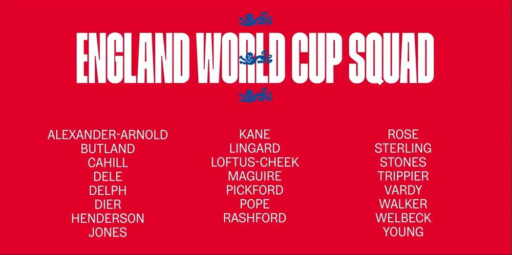 Μουντιάλ 2018: Χωρίς Χαρτ η αποστολή της Αγγλίας