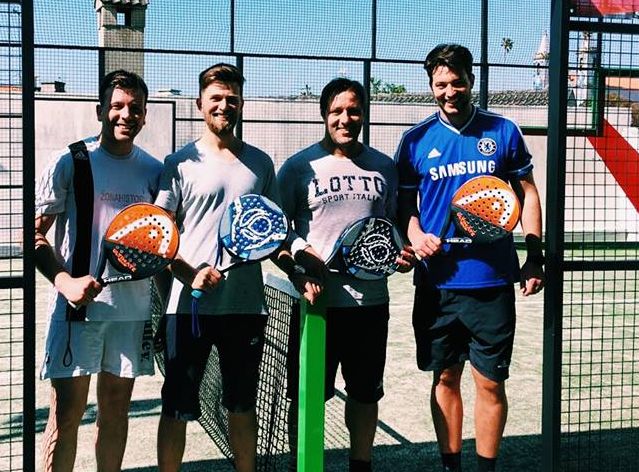 Επαιξε padel o Πέδρο Μαρτίνς