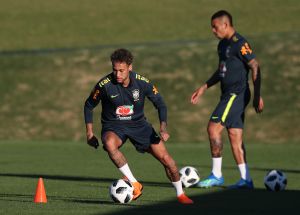 Στις προπονήσεις της εθνικής ο Νεϊμάρ