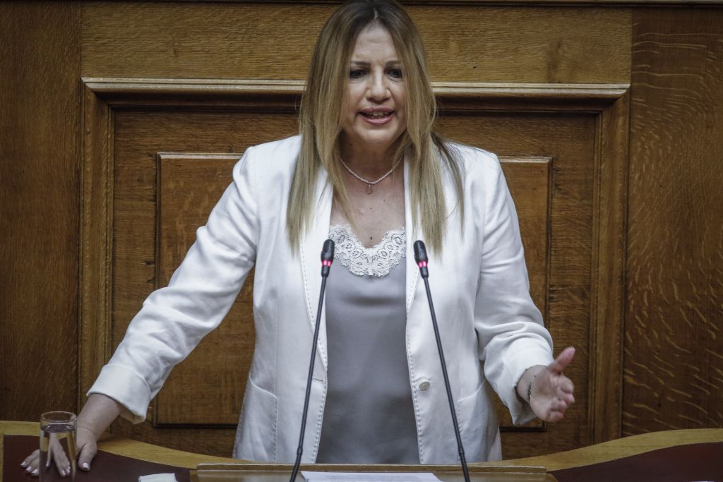 Γεννηματά: Κατηγορώ την κυβέρνηση για την καταστροφή της μεσαίας τάξης