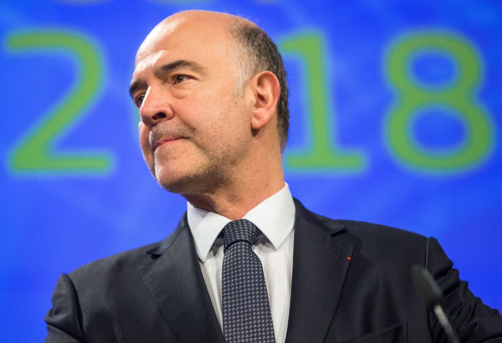 Μοσκοβισί: Θετικό μήνυμα η πρόθεση διαλόγου από την Ιταλία