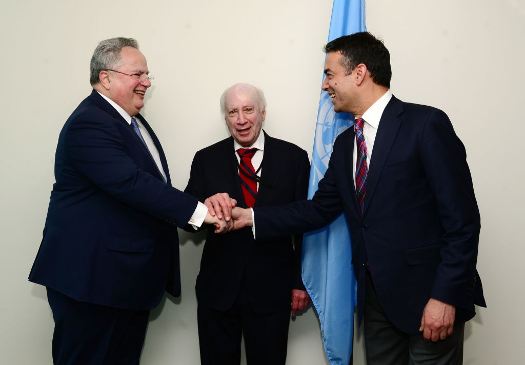 Ξεκίνησε η συνάντηση Κοτζιά – Ντιμιτρόφ στον ΟΗΕ