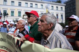 Στους δρόμους οι συνταξιούχοι για το «θανατηφόρο» σύστημα Υγείας