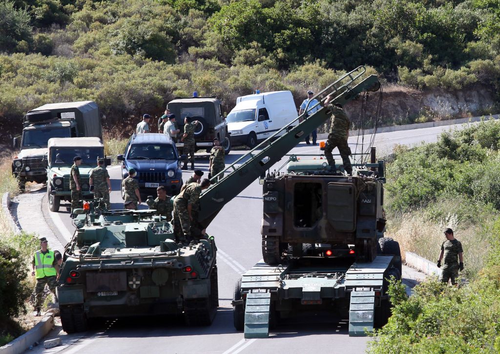 Ελληνες στρατιώτες τραυματίστηκαν κατά τη διάρκεια άσκησης στην Κύπρο