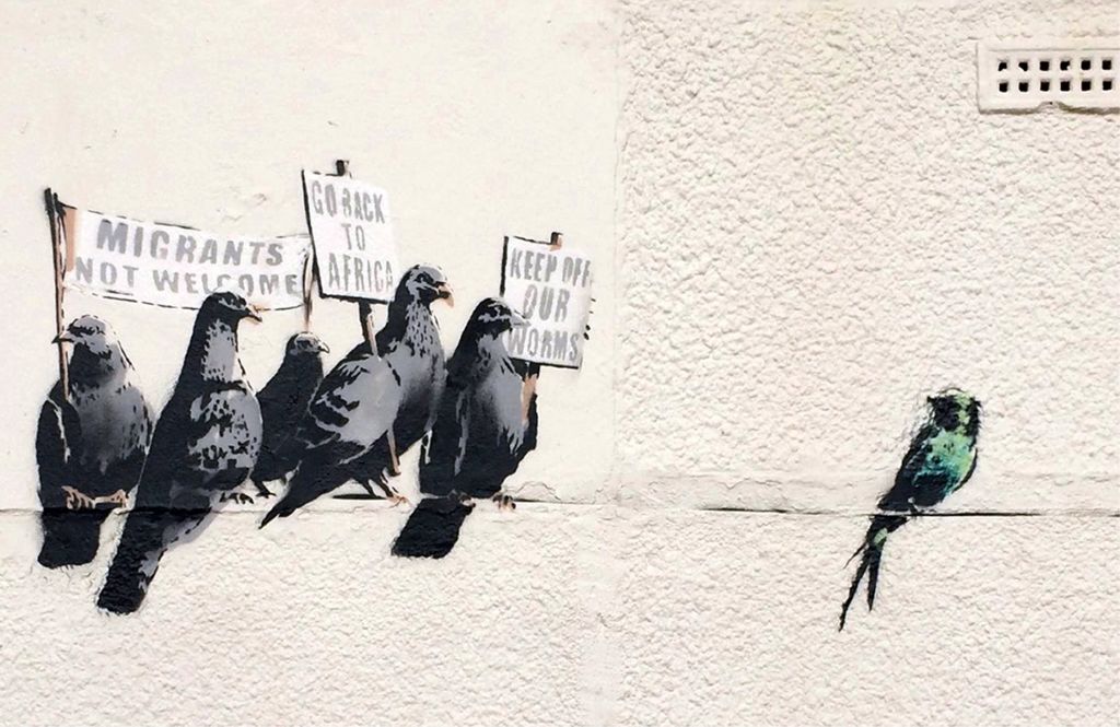 Ο Banksy αιφνιδιάζει το Παρίσι