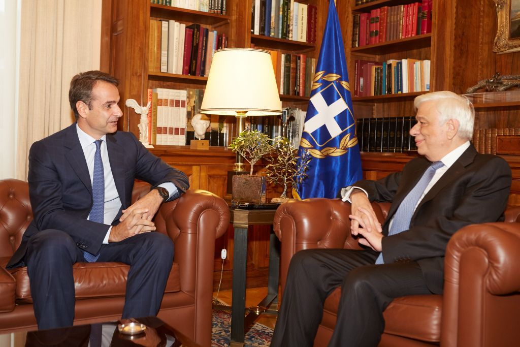 Την Τετάρτη η συνάντηση Παυλόπουλου – Μητσοτάκη