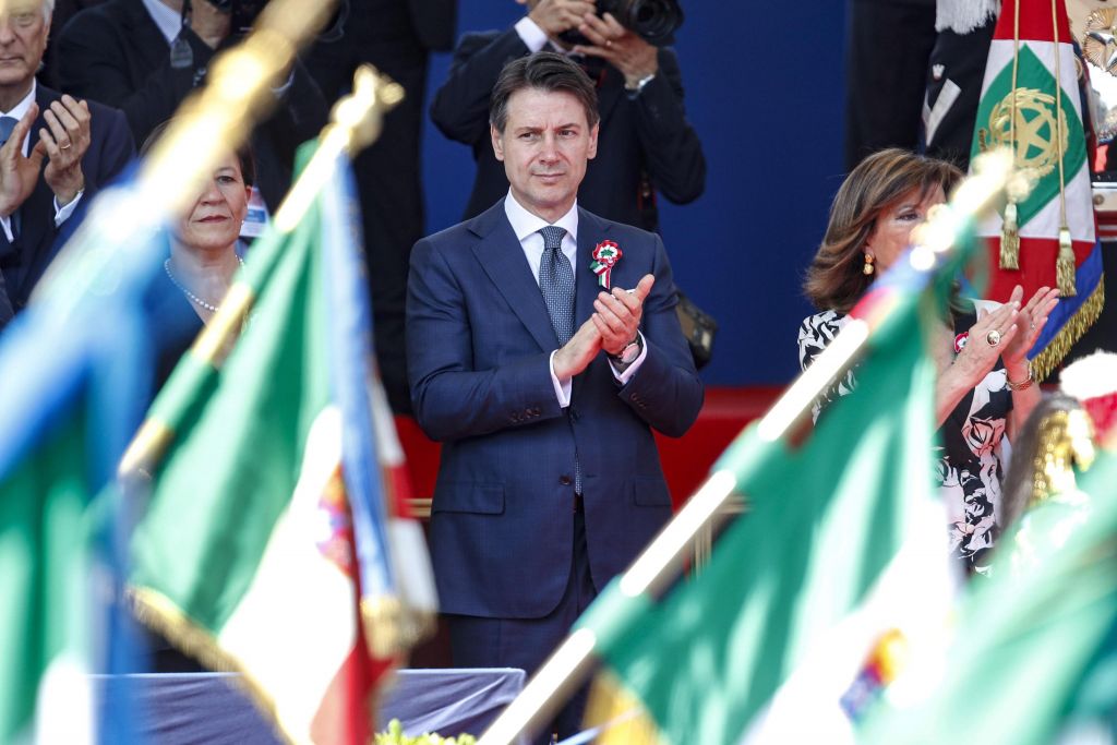 Ιταλία: Στη γιορτή της Δημοκρατίας ο νέος πρωθυπουργός Τζουζέπε Κόντε