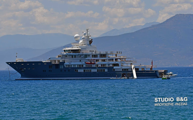 Γιοτ αξίας 175 εκατ. δολαρίων αγκυροβόλησε στο Ναύπλιο