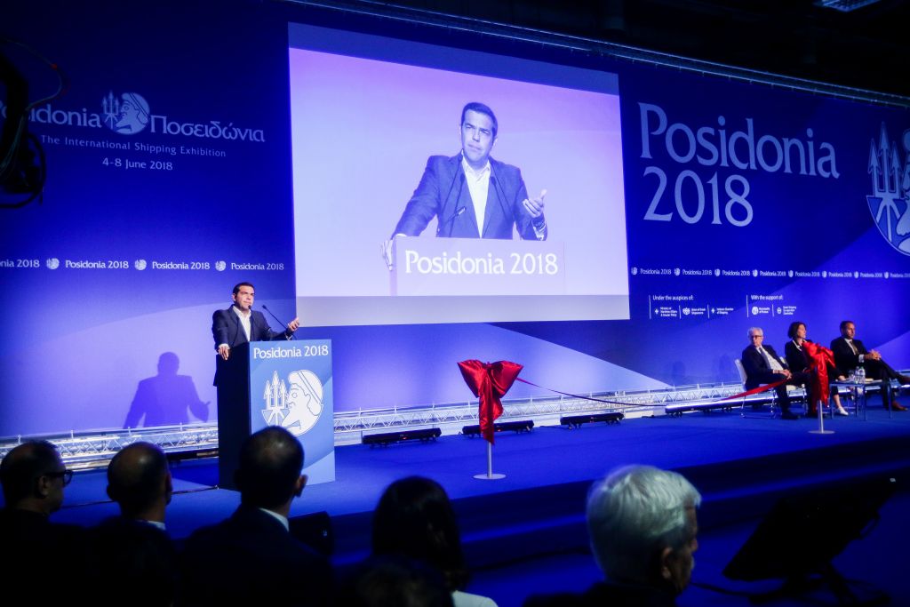Τσίπρας στα «Ποσειδώνια»: Κυρίαρχος του κόσμου ο ελληνικός εμπορικός στόλος