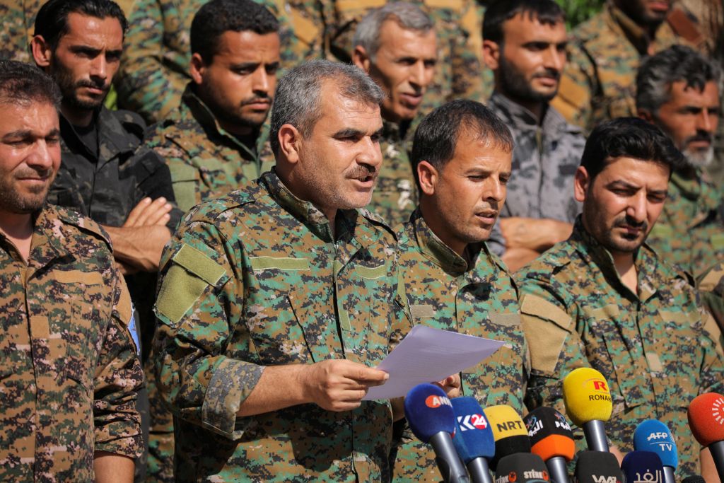 Συρία: Καμία ανοχή τουρκικής στρατιωτικής παρουσίας στην Μανμπίτζ