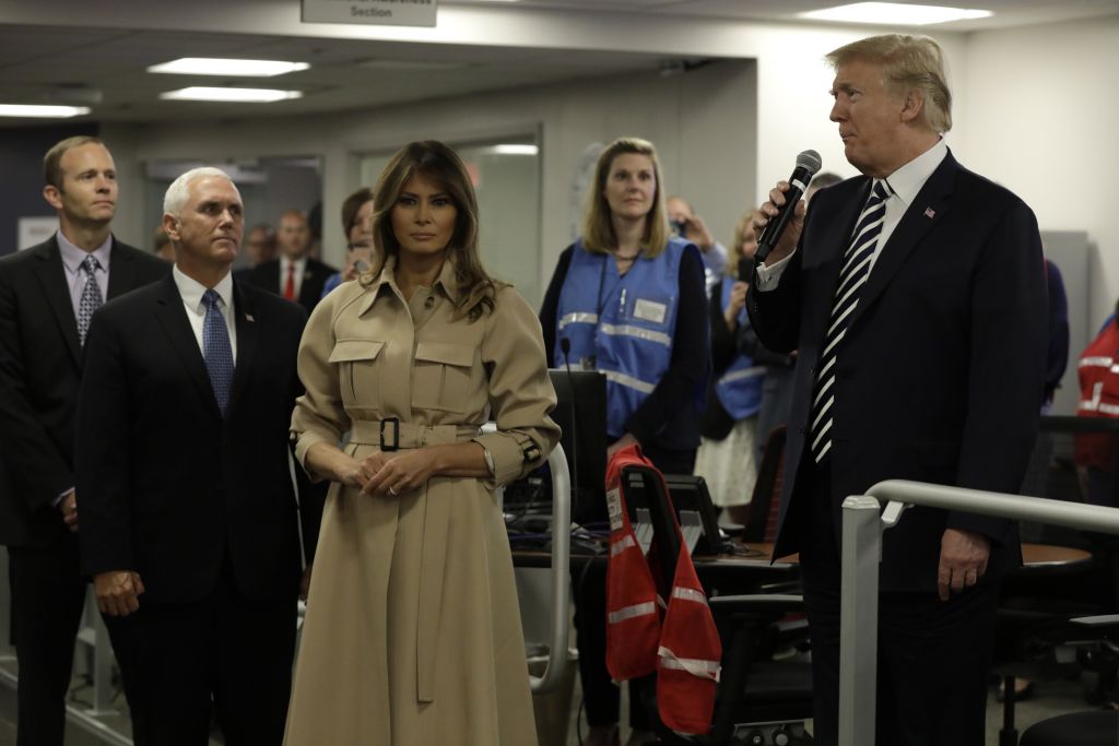 Η πρώτη εμφάνιση της Μελάνια έπειτα από εβδομάδες απουσίας