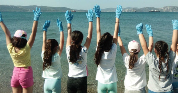 170 Μαθητές Δημοτικού συμμετείχαν στη δράση «Καθαρίστε τη Μεσόγειο»