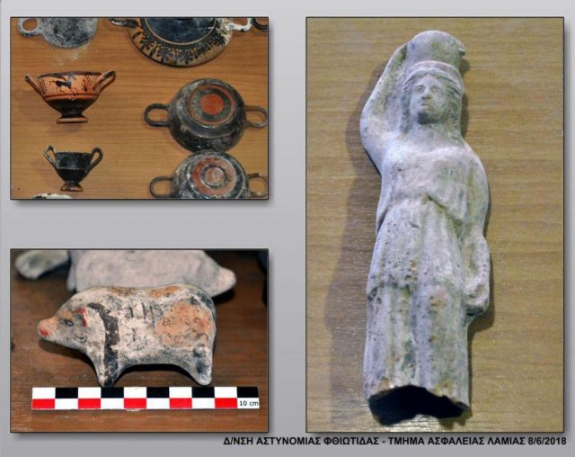 Αρχαιολογικό θησαυρό αποκάλυψε η φωτιά