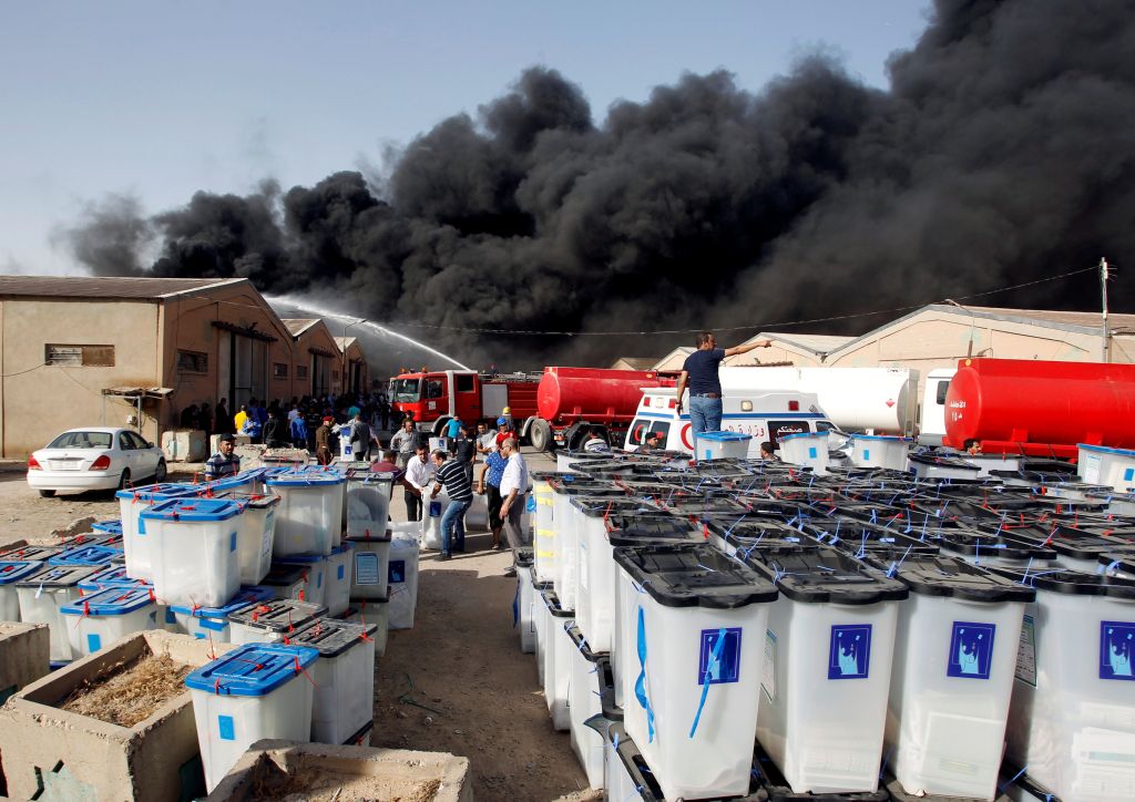 Ιράκ: Σε εγκληματική ενέργεια οφείλεται η πυρκαγιά σε αποθήκη με ψηφοδέλτια
