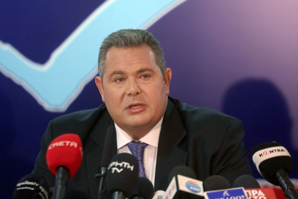 Καμμένος: Δεν θα ψηφίσουμε τη συμφωνία για την ΠΓΔΜ