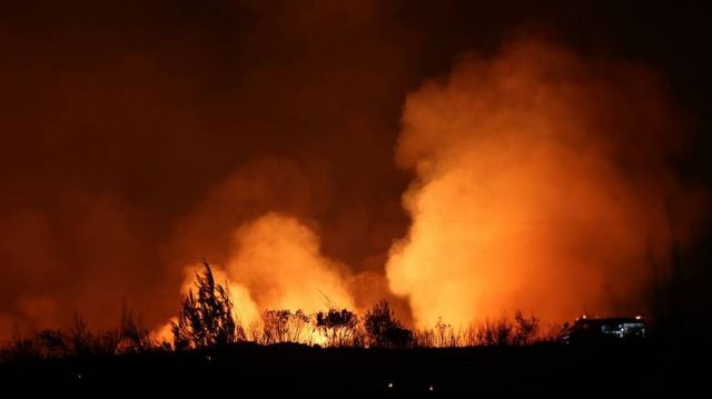 Εκκενώθηκε ξενοδοχείο στην Αλόννησο λόγω μεγάλης πυρκαγιάς