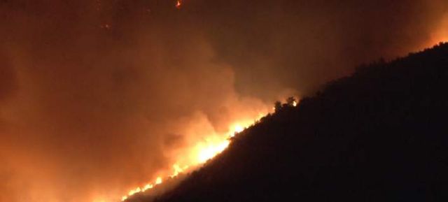 Οριοθετήθηκε η φωτιά που ξέσπασε στην Τζιά (βίντεο)