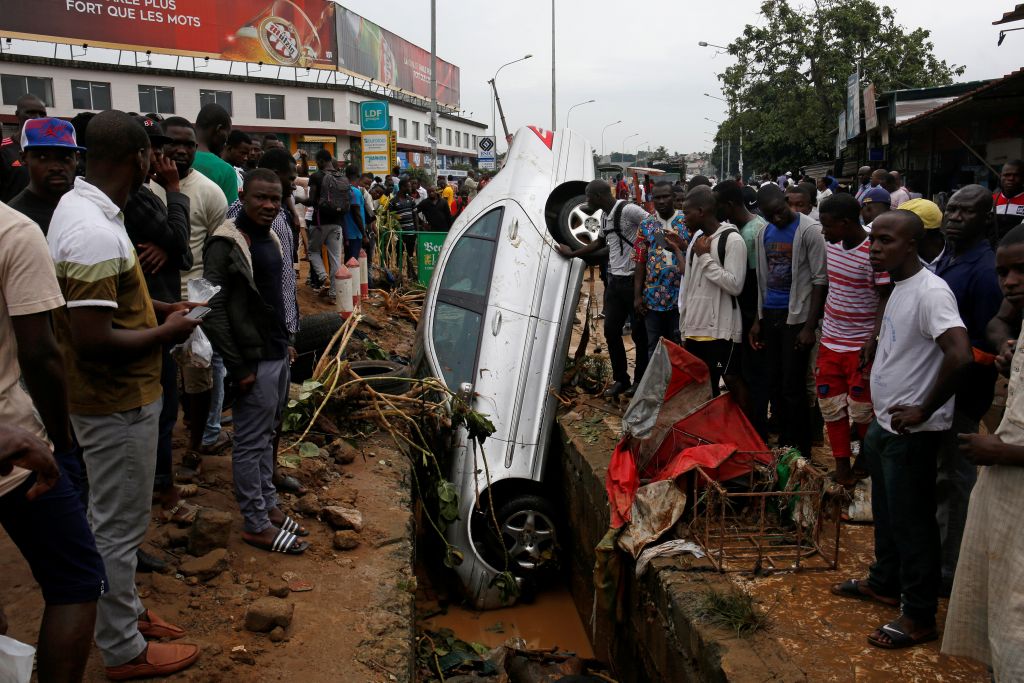 18 νεκροί από καταρρακτώδεις βροχές στην Ακτή Ελεφαντοστού
