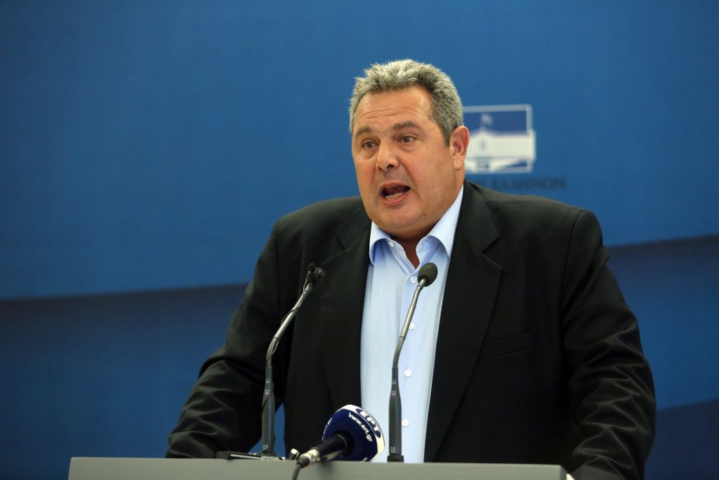 Καταγγελίες Καμμένου για προσπάθεια εξαγοράς βουλευτών του