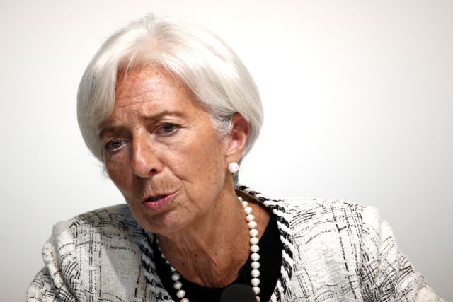 Λαγκάρντ: Επιφυλάξεις για τη βιωσιμότητα του χρέους μακροπρόθεσμα