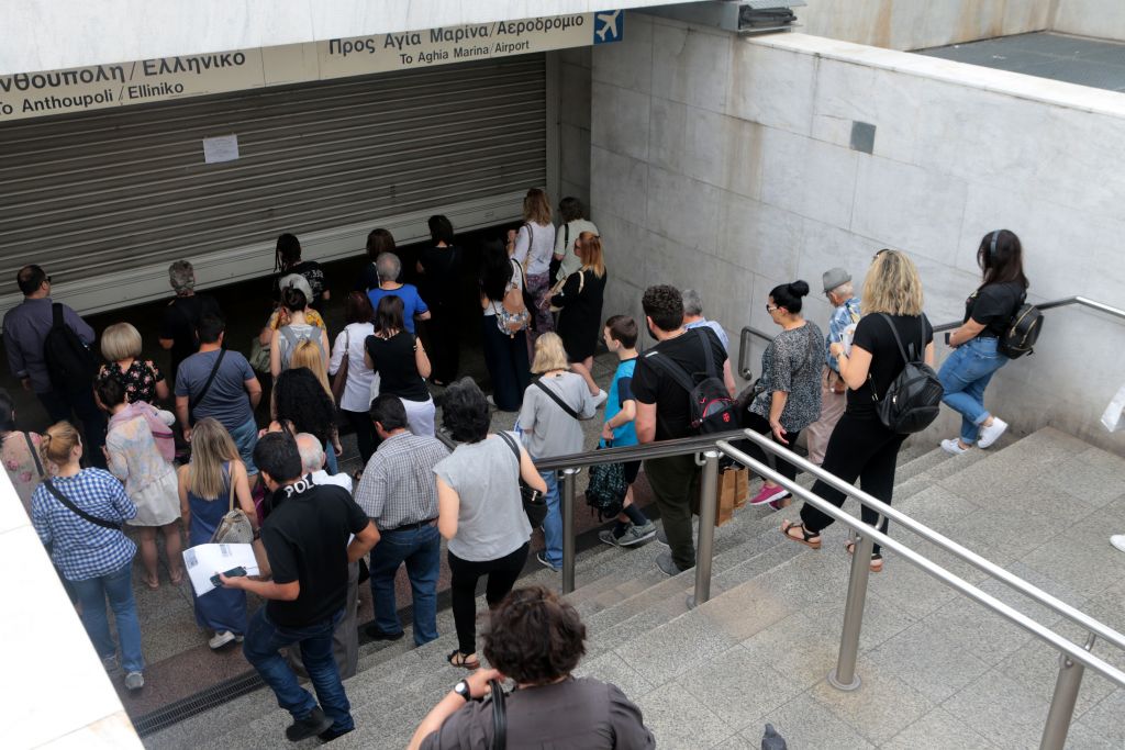 Χωρίς μετρό μέχρι το πρωί του Σαββάτου