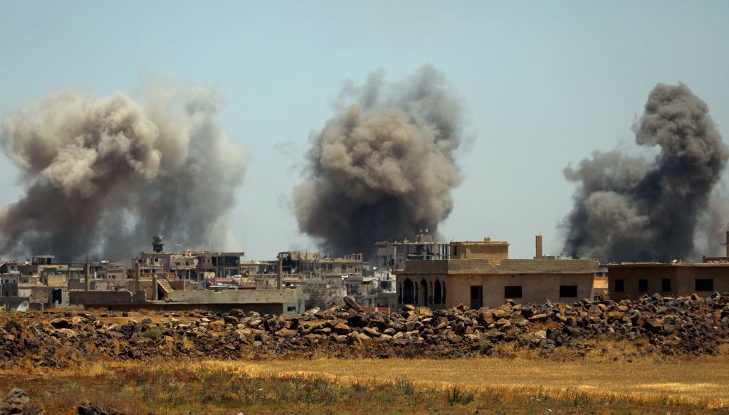 «Ισραηλινοί πύραυλοι» έπληξαν περιοχή κοντά στο αεροδρόμιο της Δαμασκού