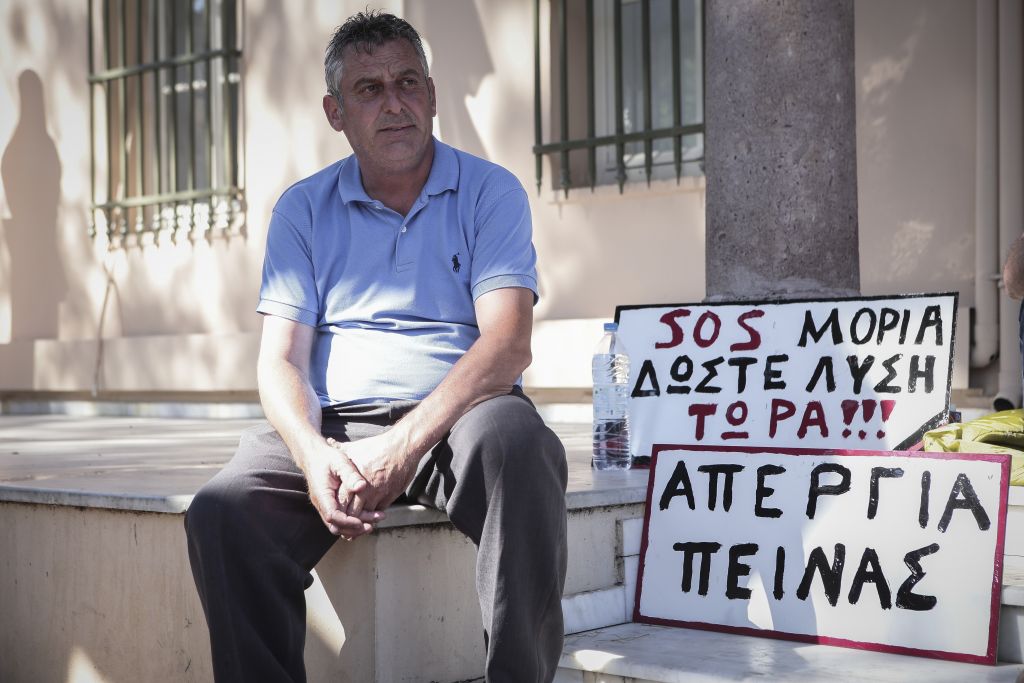 Για τρίτη ημέρα συνεχίζει την απεργία πείνας ο πρόεδρος της Μόριας
