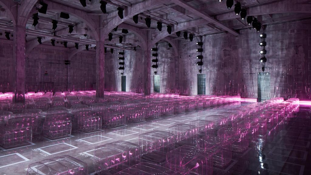 Η πασαρέλα της Prada είχε μια νότα ψυχεδέλειας