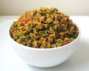 Δροσερή σαλάτα με πλιγούρι