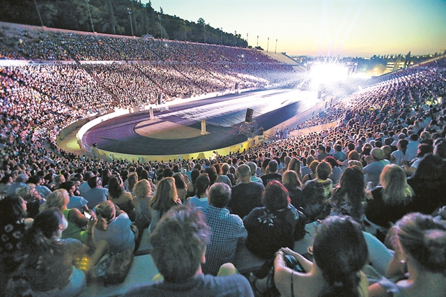 Υπερθέαμα γυμναστικής στο Καλλιμάρμαρο!