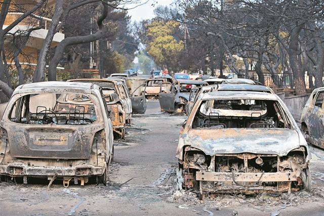 «Κάθοδος» διαμαρτυρίας πυροπλήκτων