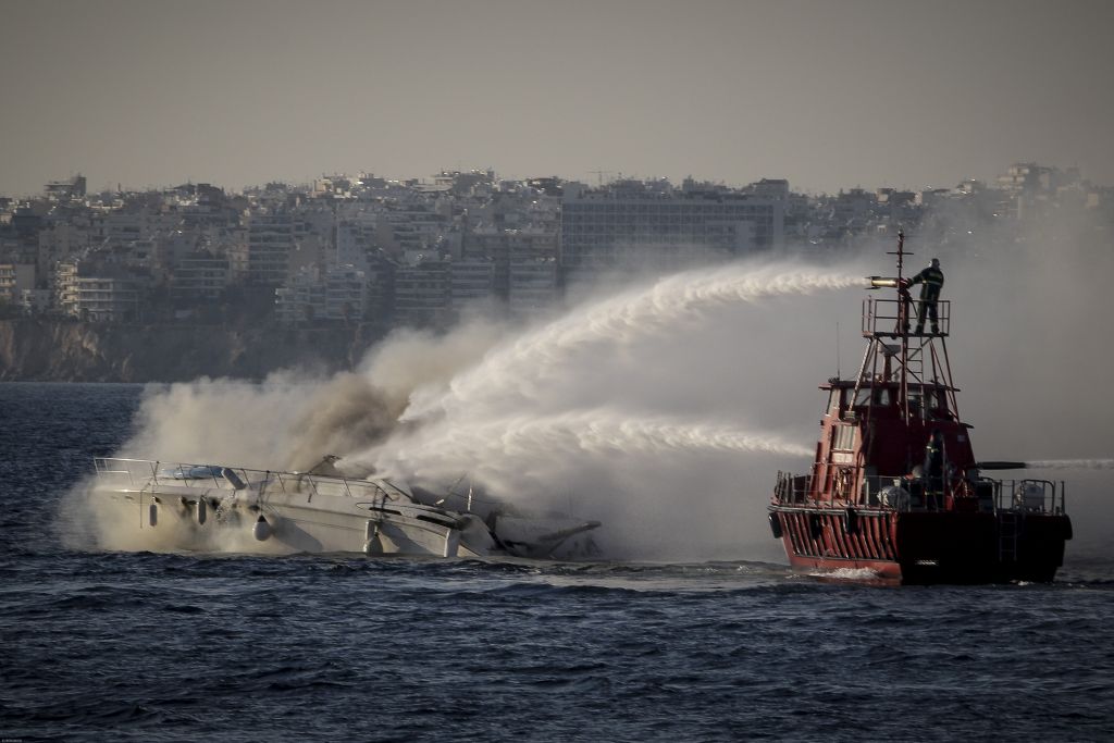 Ζάκυνθος: Παρανάλωμα του πυρός ιστιοπλοϊκό σκάφος