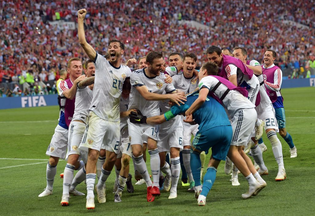 Σταμάτησαν τον γάμο για να δουν την πρόκριση της Ρωσίας στα πέναλτι