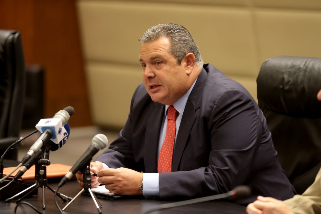 Καμμένος: Εστω και ένα κράτος να διαφωνεί δεν μπορούν τα Σκόπια να ενταχθούν στο ΝΑΤΟ