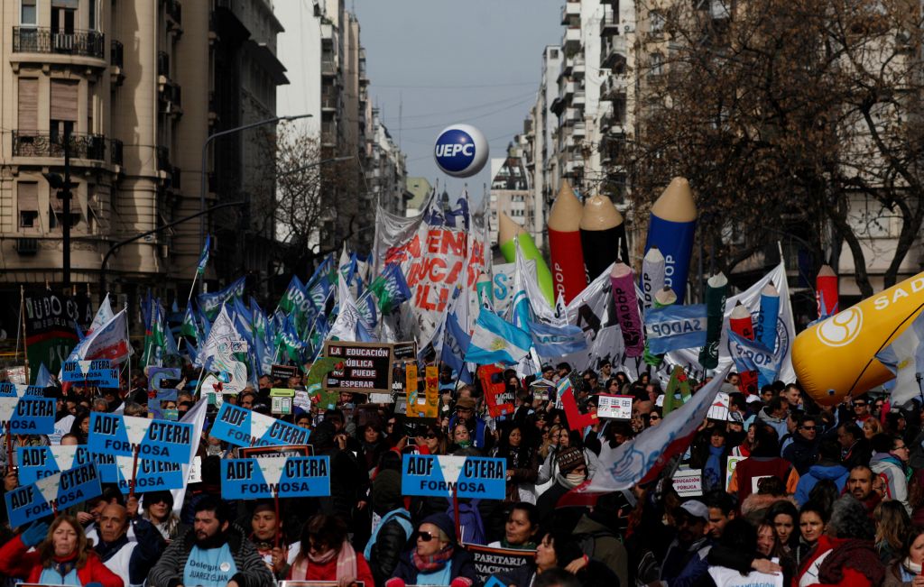 Αργεντινή: Πρόστιμο 29 εκατ. δολ. σε συνδικάτο για απεργίες