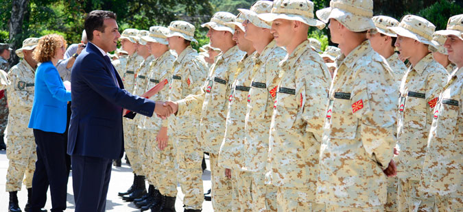 Ο Ζάεφ μιλά για «μακεδονικό στρατό» και δηλώνει ήδη μέλος του ΝΑΤΟ