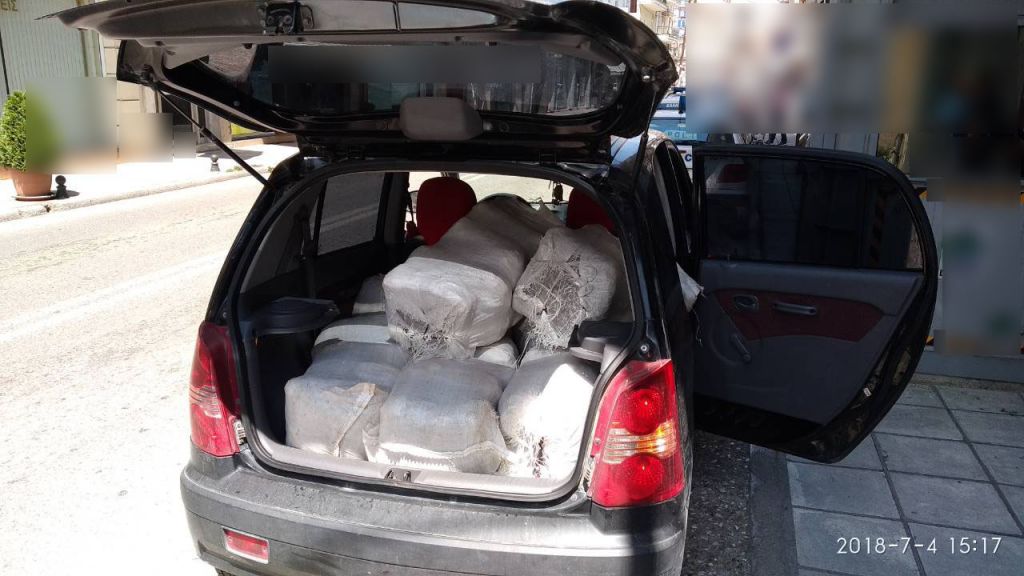 Μπλόκο της ΕΛ.ΑΣ σε 104 κιλά χασίς