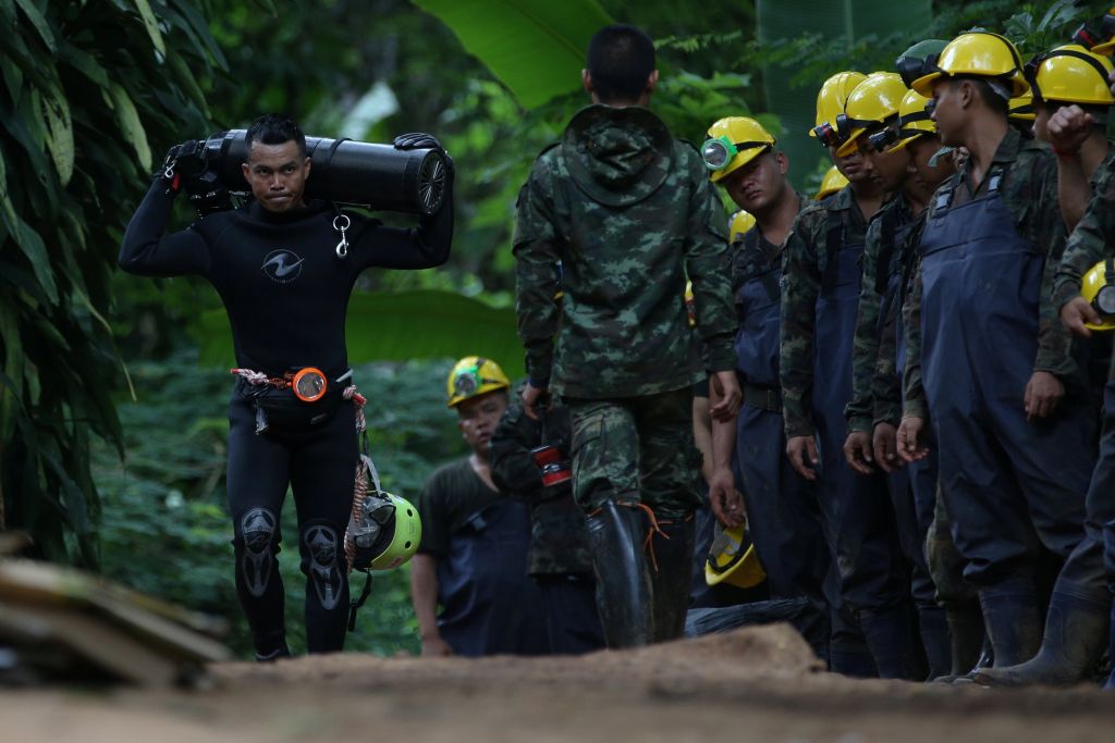 Ταϊλάνδη: Δεν μπορούν να διαφύγουν από το σπήλαιο με κατάδυση