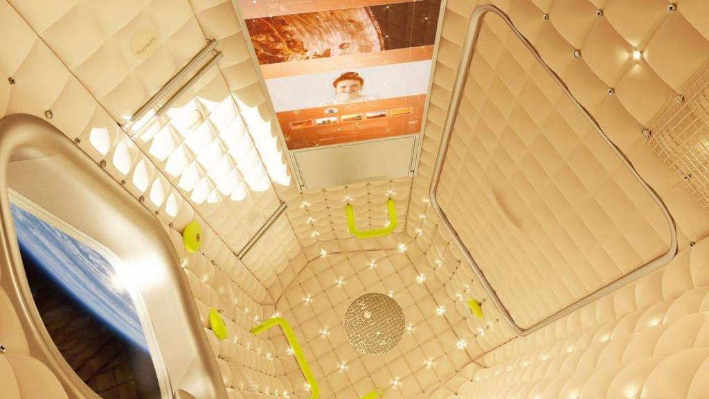 Ενας θάλαμος σε σχήμα αβγού για τους τουρίστες στο διάστημα