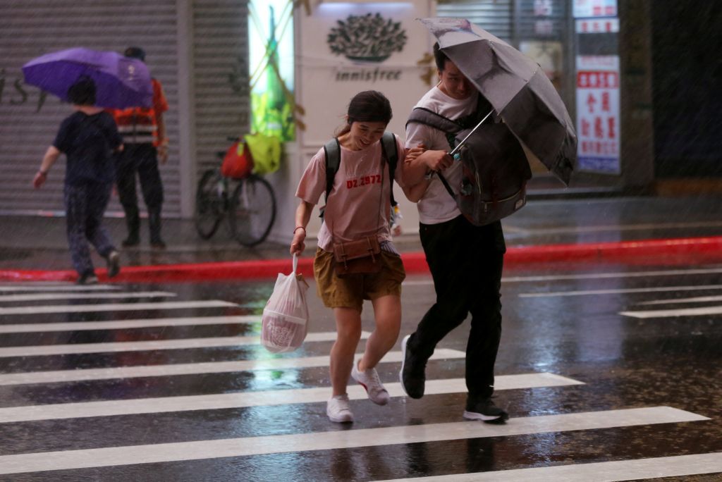 Προ των πυλών ο τυφώνας «Μαρία» στην Ταϊβάν