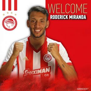 Ο Ολυμπιακός ανακοίνωσε την απόκτηση του Μιράντα