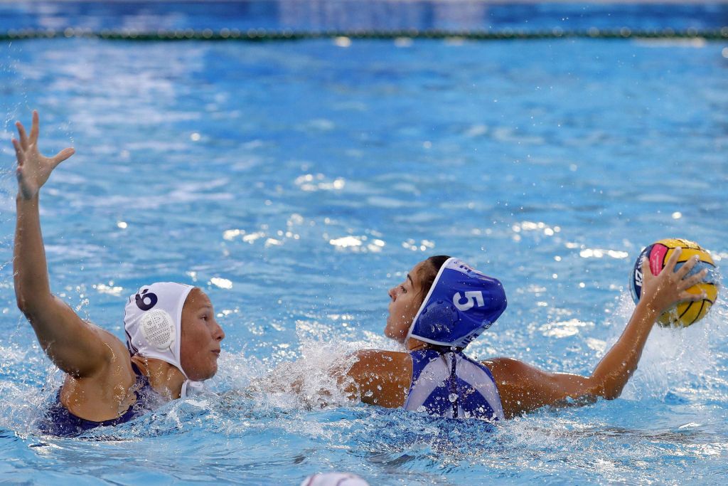 Ευρωπαϊκό πρωτάθλημα πόλο : Προπόνηση της Εθνικής Γυναικών με την Κροατία